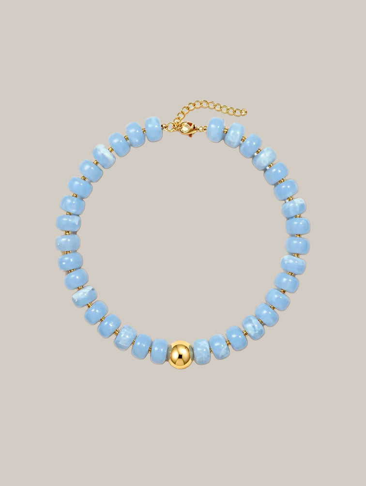 Collar de cuentas maximalista