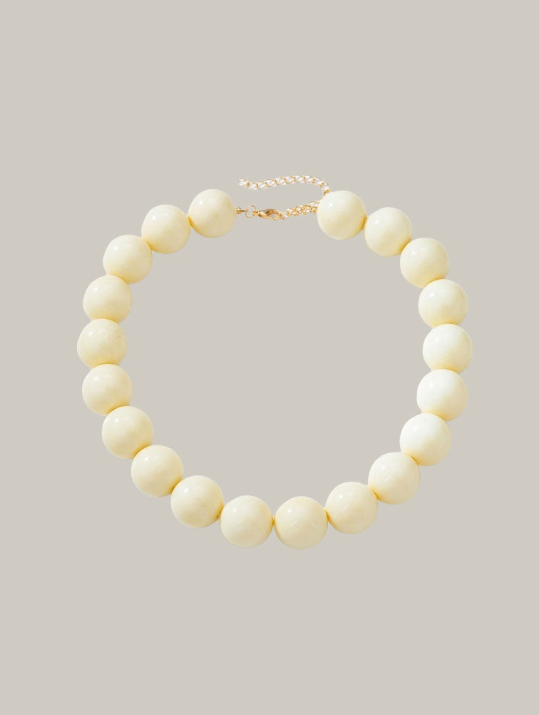 Collar perla maximalista