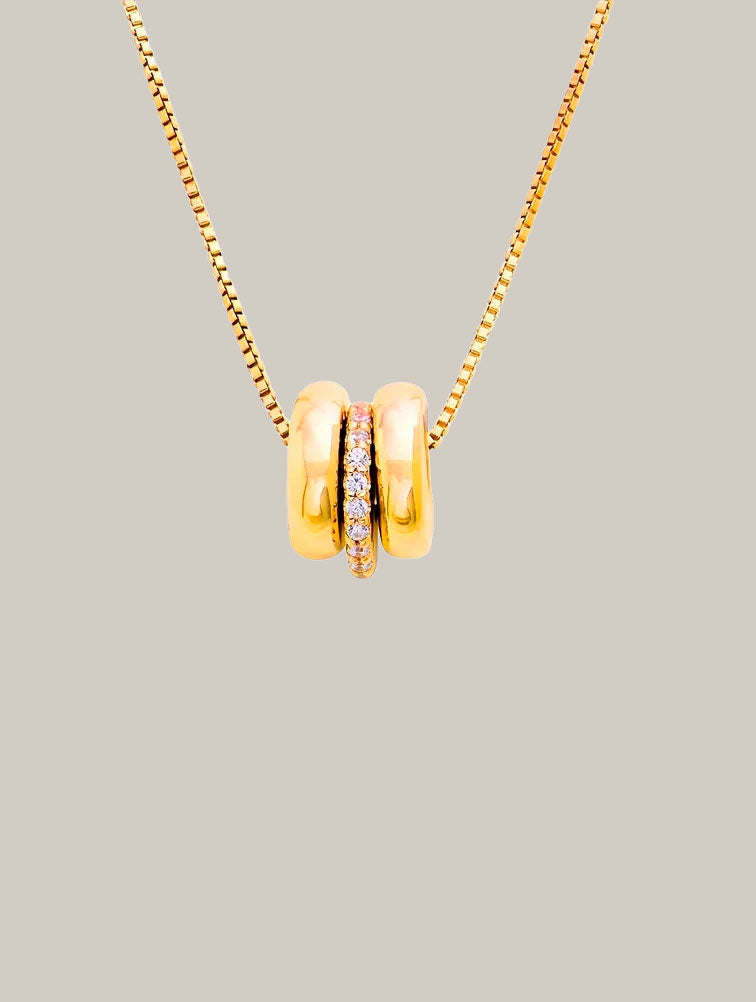 Collar con dijes Circular