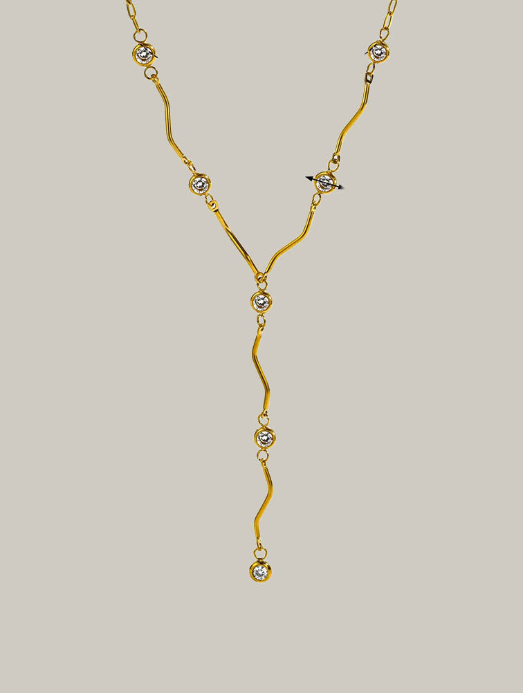 Collar Largo Esferas