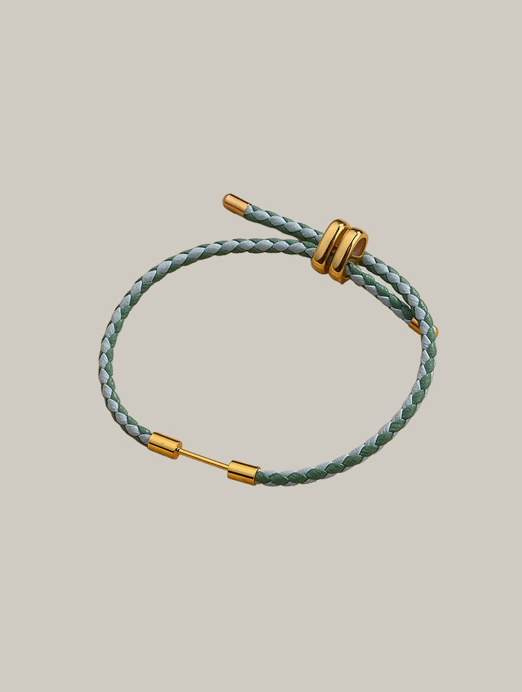 Pulsera Cordón con Barra Central