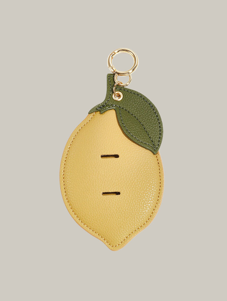 Llavero y Charm de Bolso Silueta Limón