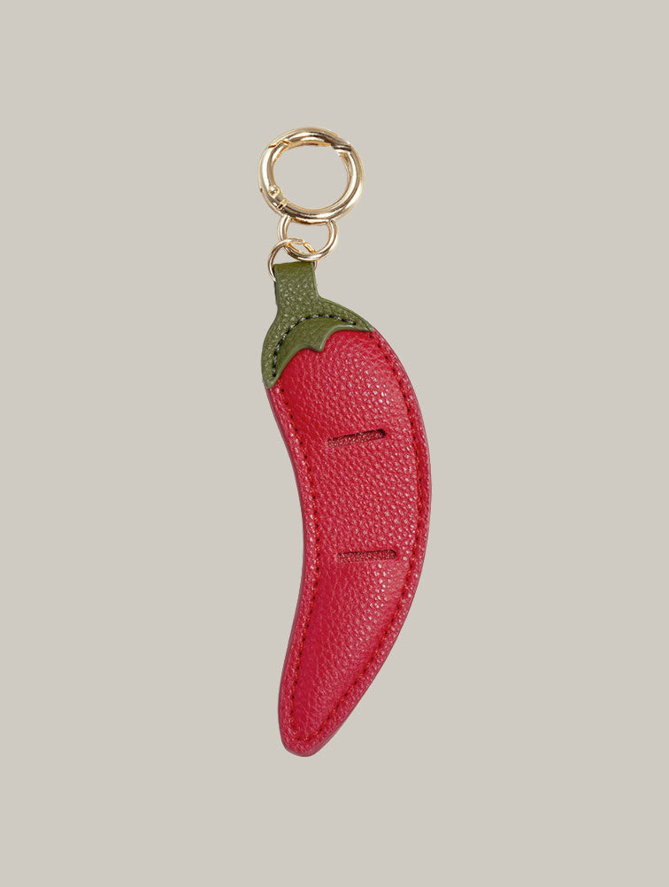 Llavero y Charm de Chile Picante