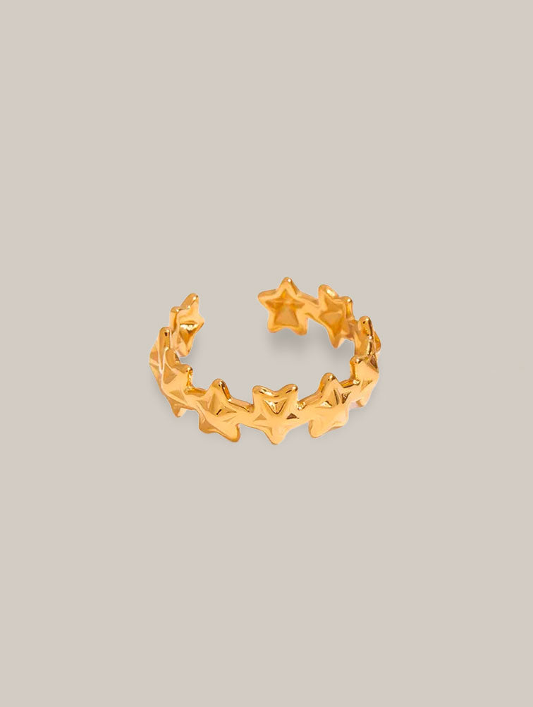Anillo de Estrellas Ajustable