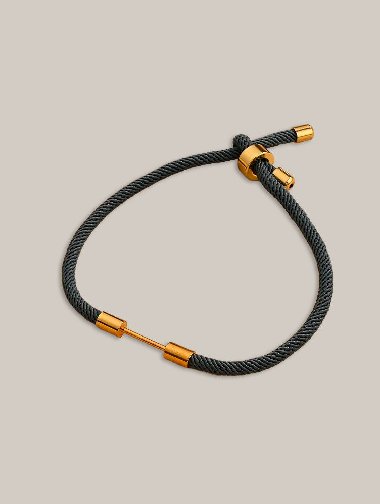 Pulsera Cordón Náutico con Barra Central