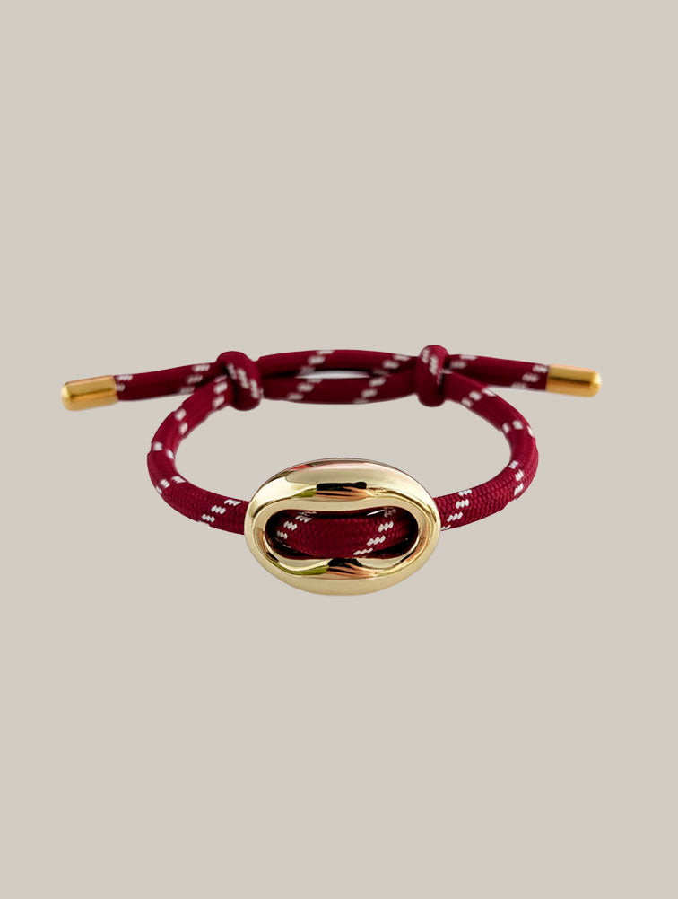 Pulsera Náutica con Dije Ovalado