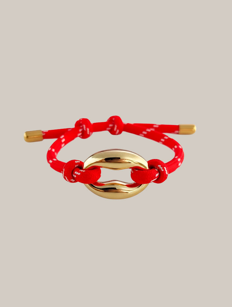 Pulsera Náutica con Dije Ovalado