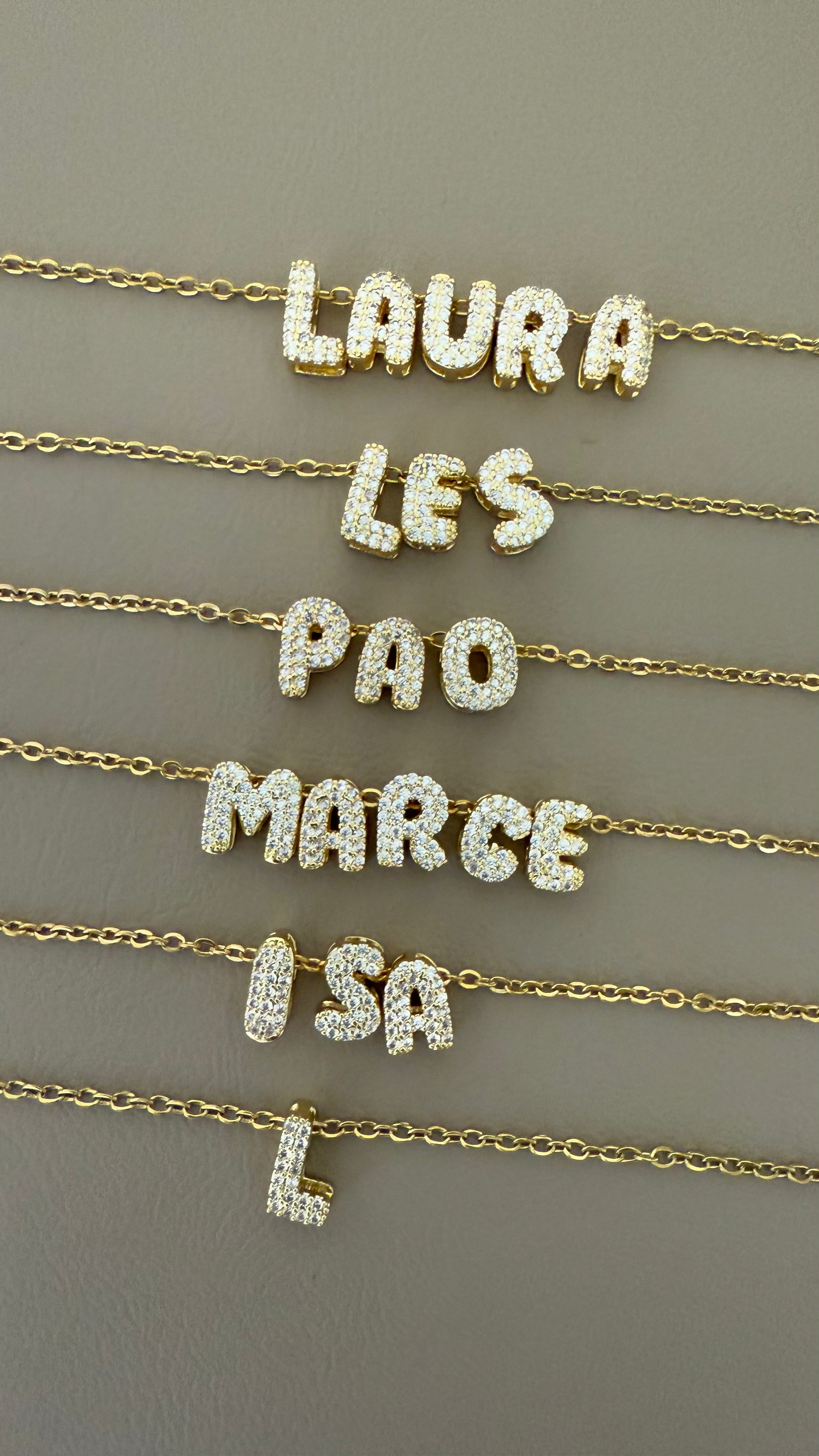 Collar inicial circonia