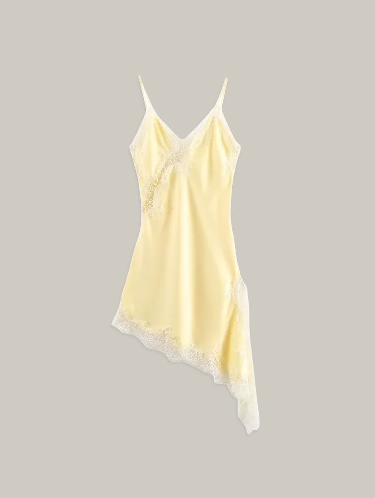 Blusa de seda marrón